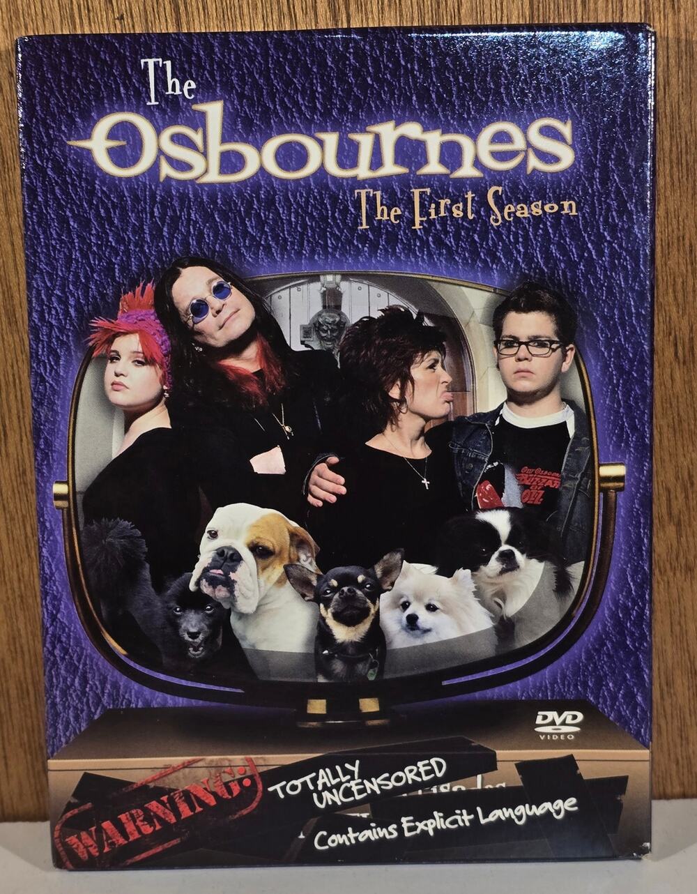 The Osbournes First Season DVD Box Set Totally Uncensored MTV Reality TV